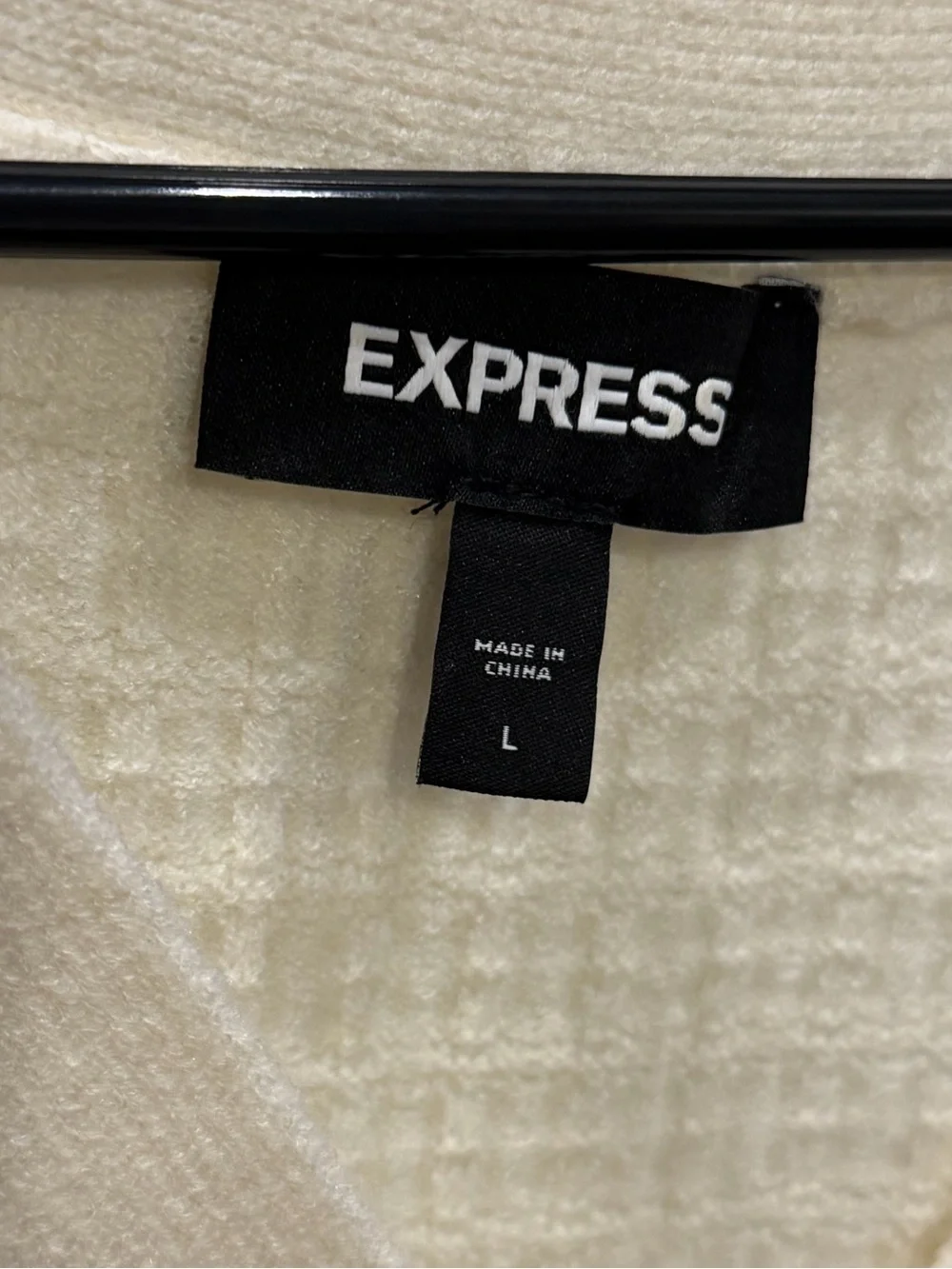Express V-Neck Bow Cardigan - Picture 9 of 12